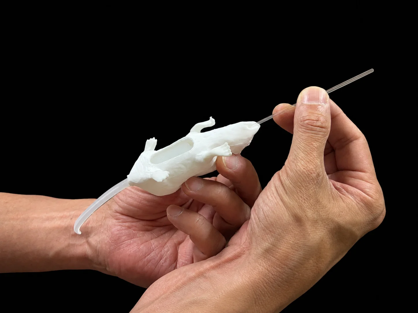 محاكي الفأر الكامل Humaneway LaboPal بجلد أبيض