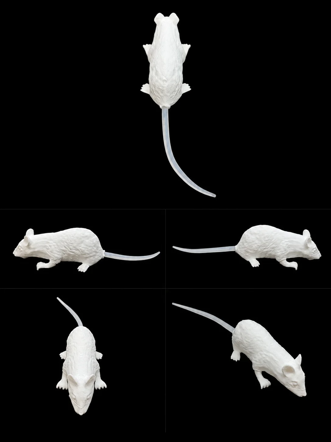 محاكي الفأر الكامل Humaneway LaboPal بجلد أبيض